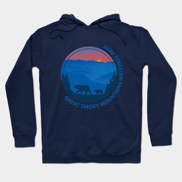 Great Smoky Mountains National Park Hoodie by CandyUPlanet